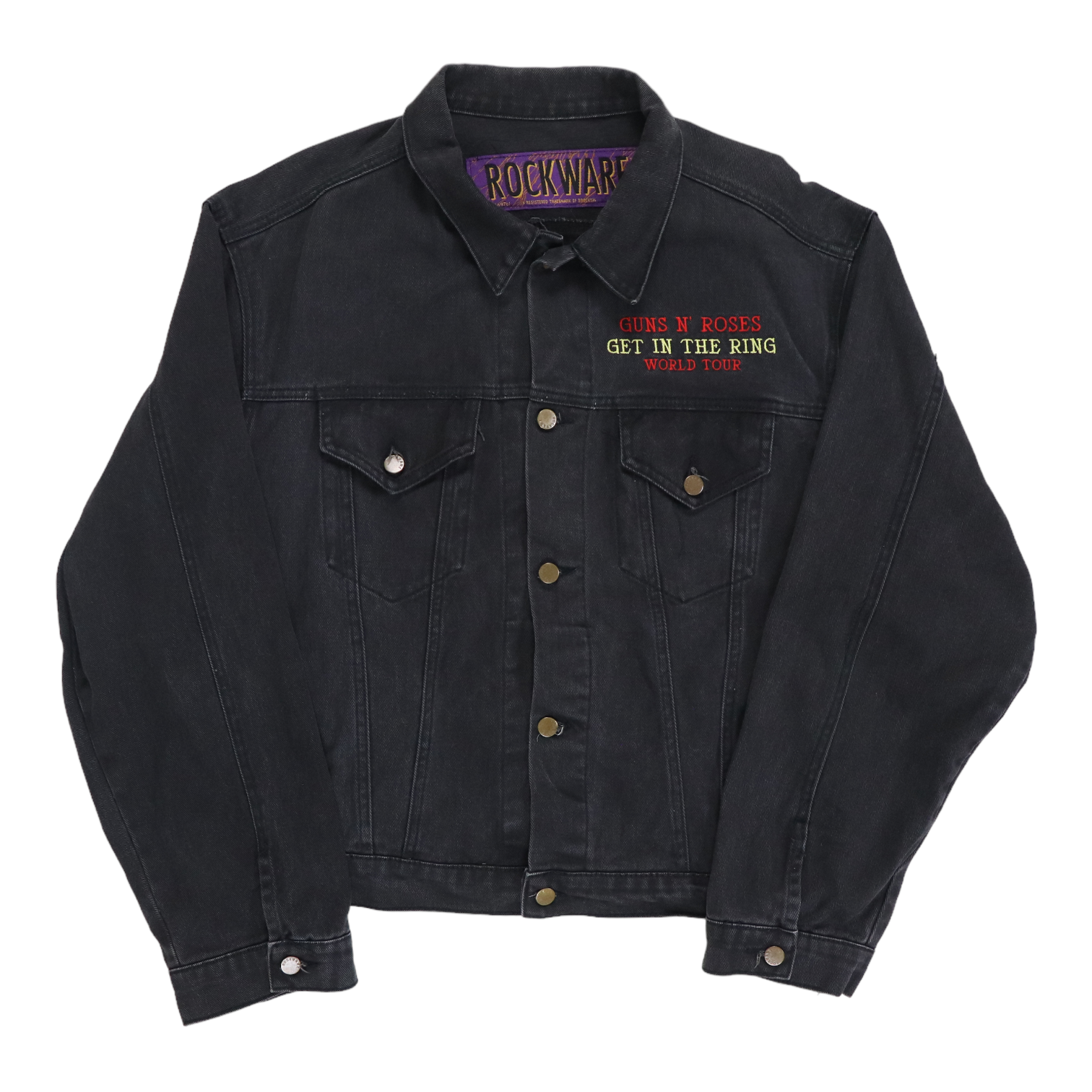 1991 Guns N Roses Tour Denim Jacket – WyCo Vintage