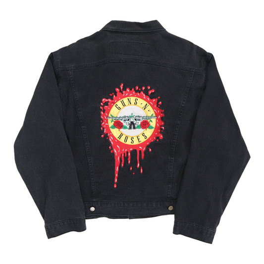 1991 Guns N Roses Tour Denim Jacket Back