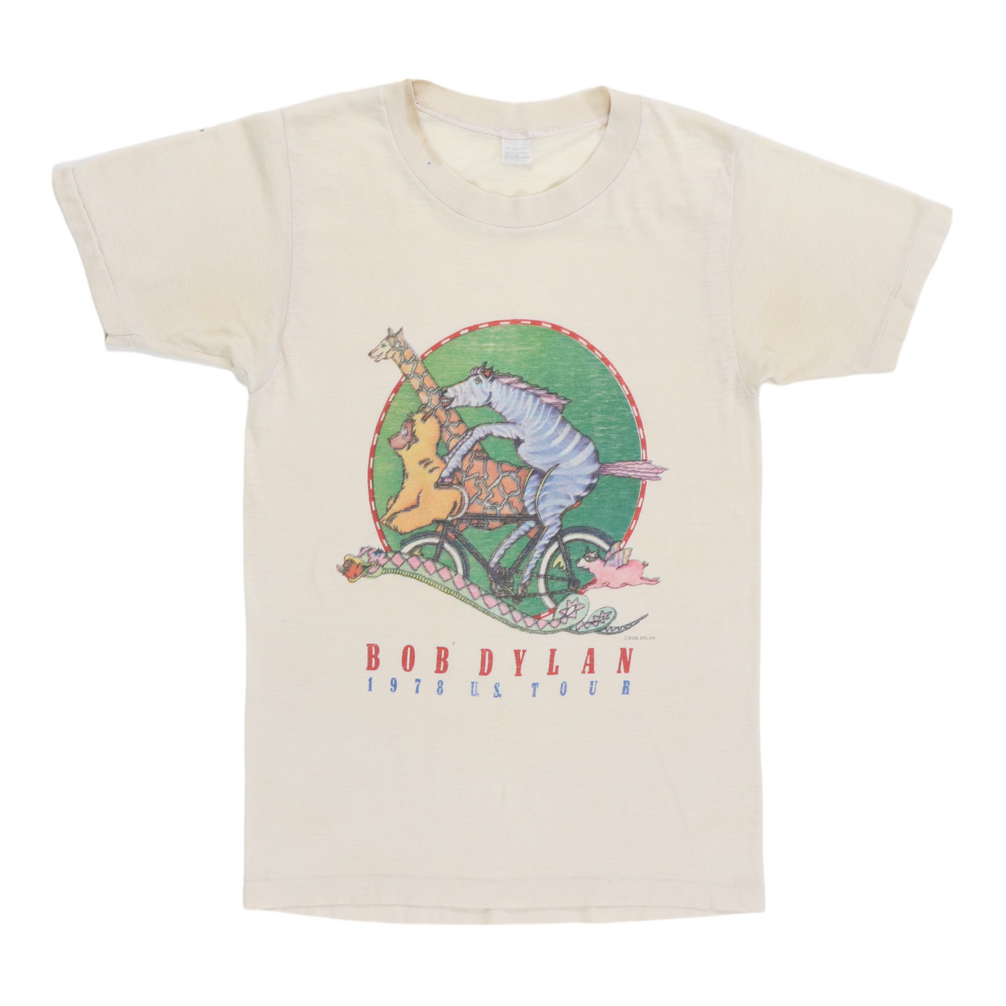 1978 Bob Dylan Tour Shirt