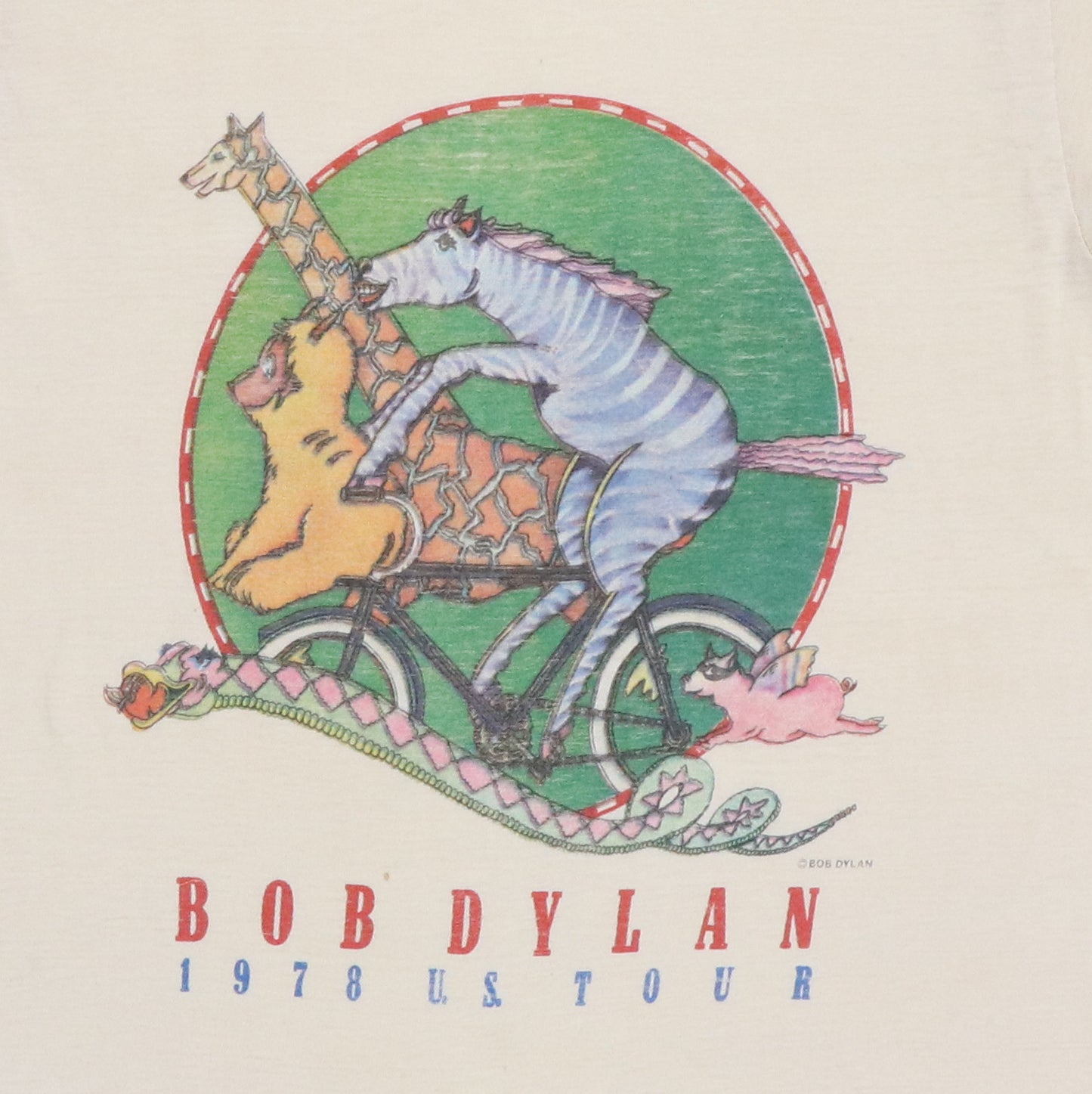 1978 Bob Dylan Tour Shirt