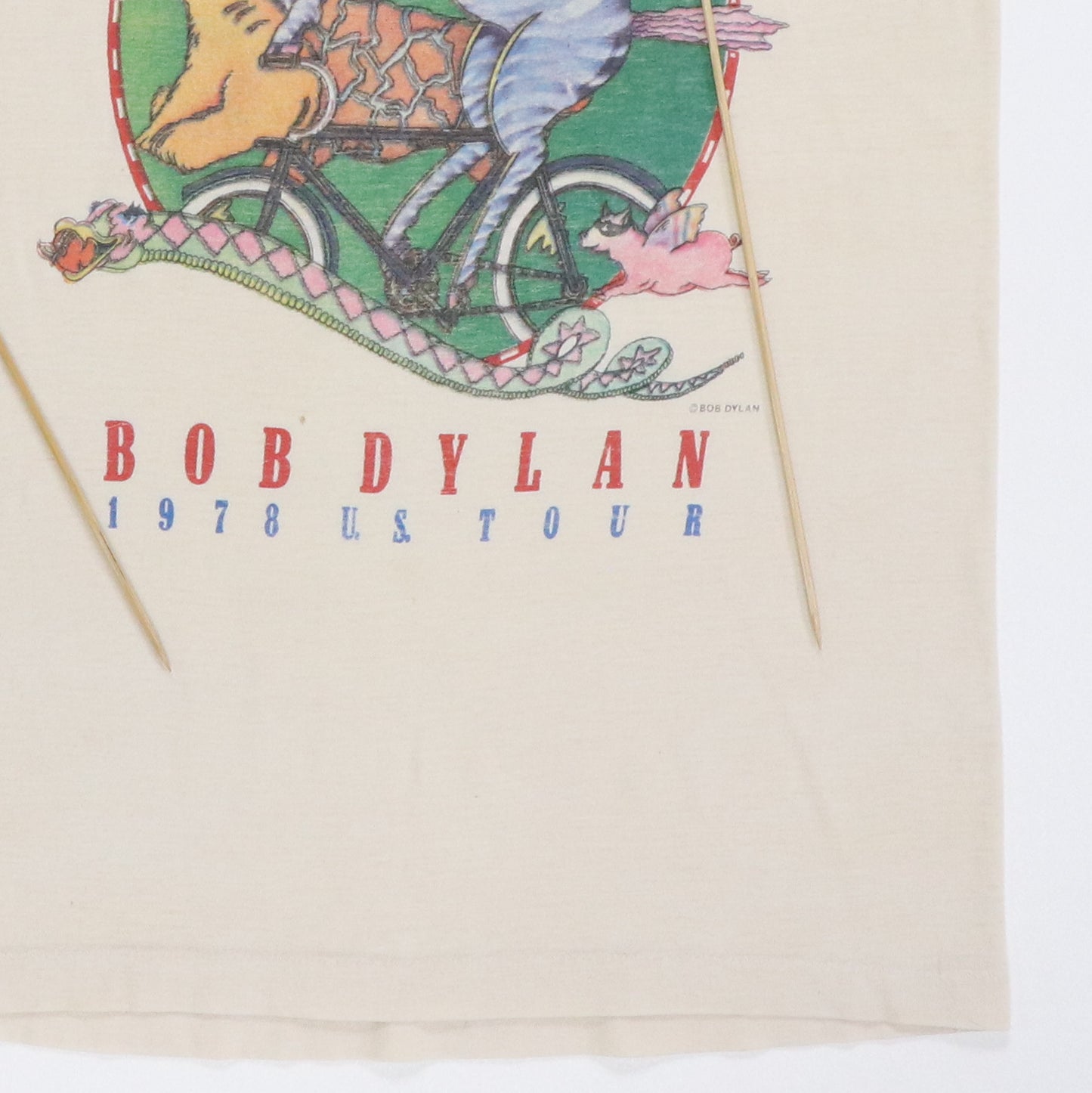 1978 Bob Dylan Tour Shirt