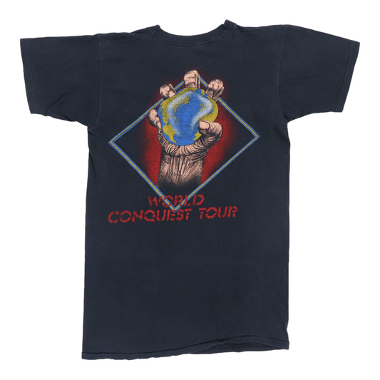1982 Ted Nugent Conquest Tour Shirt Back