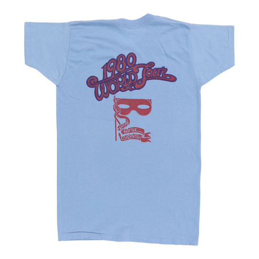 1980 Spyro Gyra World Tour Shirt Back