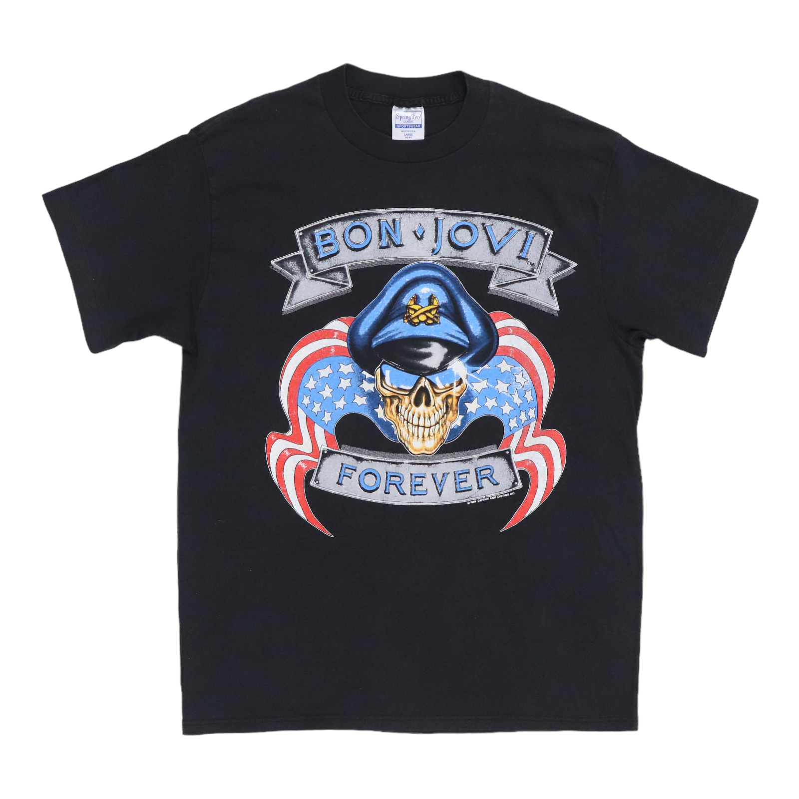 1989 Bon Jovi The Brotherhood Tour Shirt | Authentic Vintage Tee 1989 Bon Jovi The Brotherhood Tour Shirt | Authentic Vintage Tee