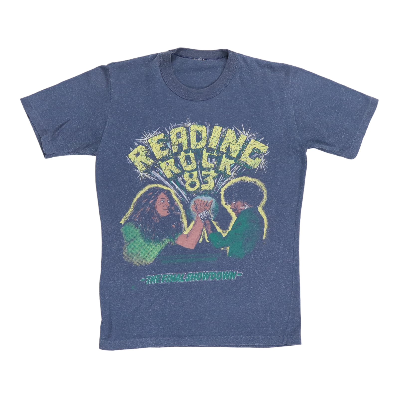 1983 Reading Rock Phil Lynott Ian Gillan Concert Shirt | Authentic