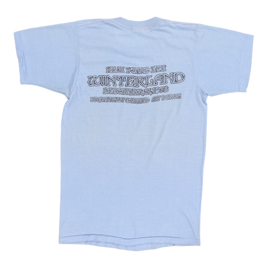 1978 Grateful Dead New Years Eve Concert Shirt Back