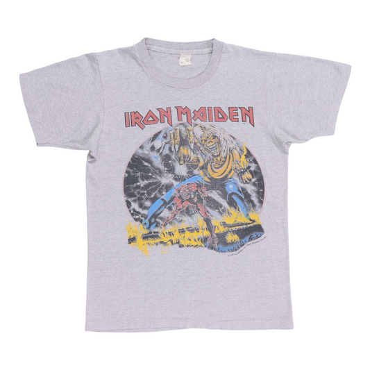 1982 Iron Maiden Number Of The Beast Tour Shirt