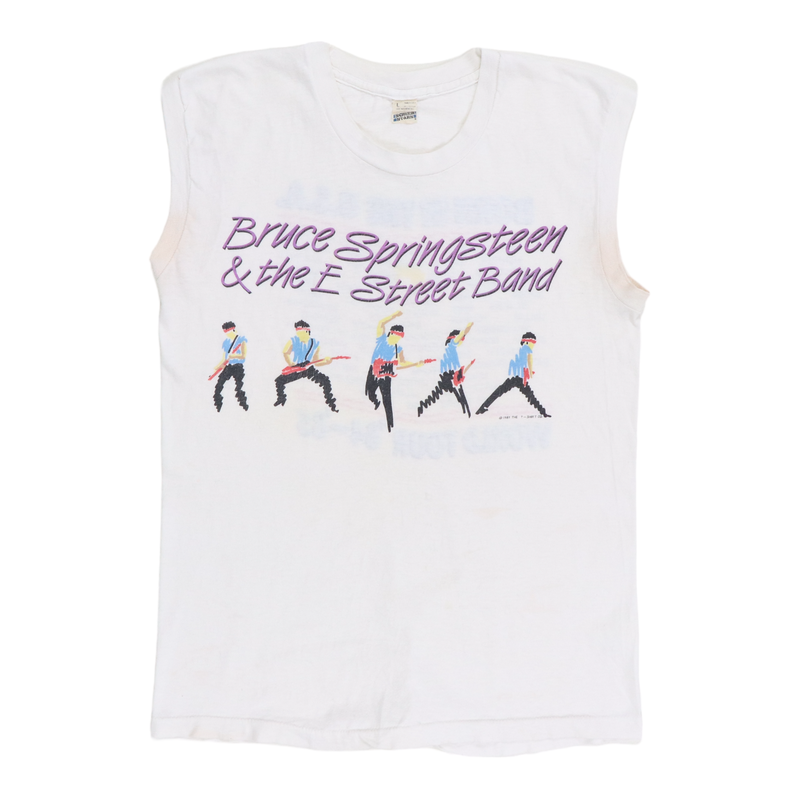 Bruce springsteen sleeveless t shirt outlet