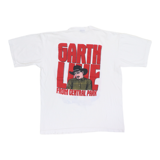 1997 Garth Brooks Central Park Concert Shirt Back
