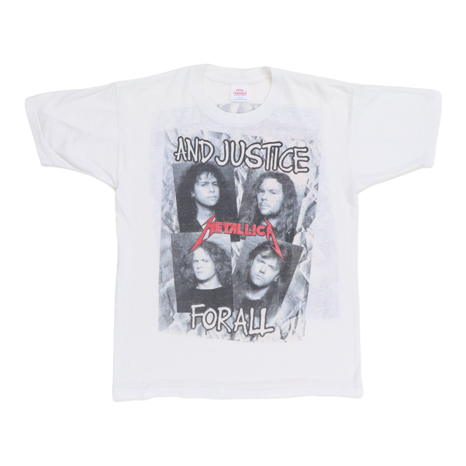 Original vintage 1988 Metallica And Justice For All Shirt