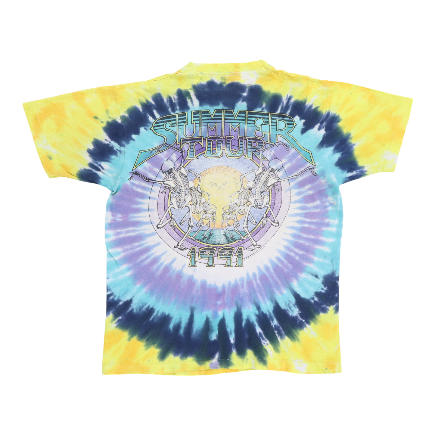 1991 Grateful Dead Summer Tour Tie Dye Shirt