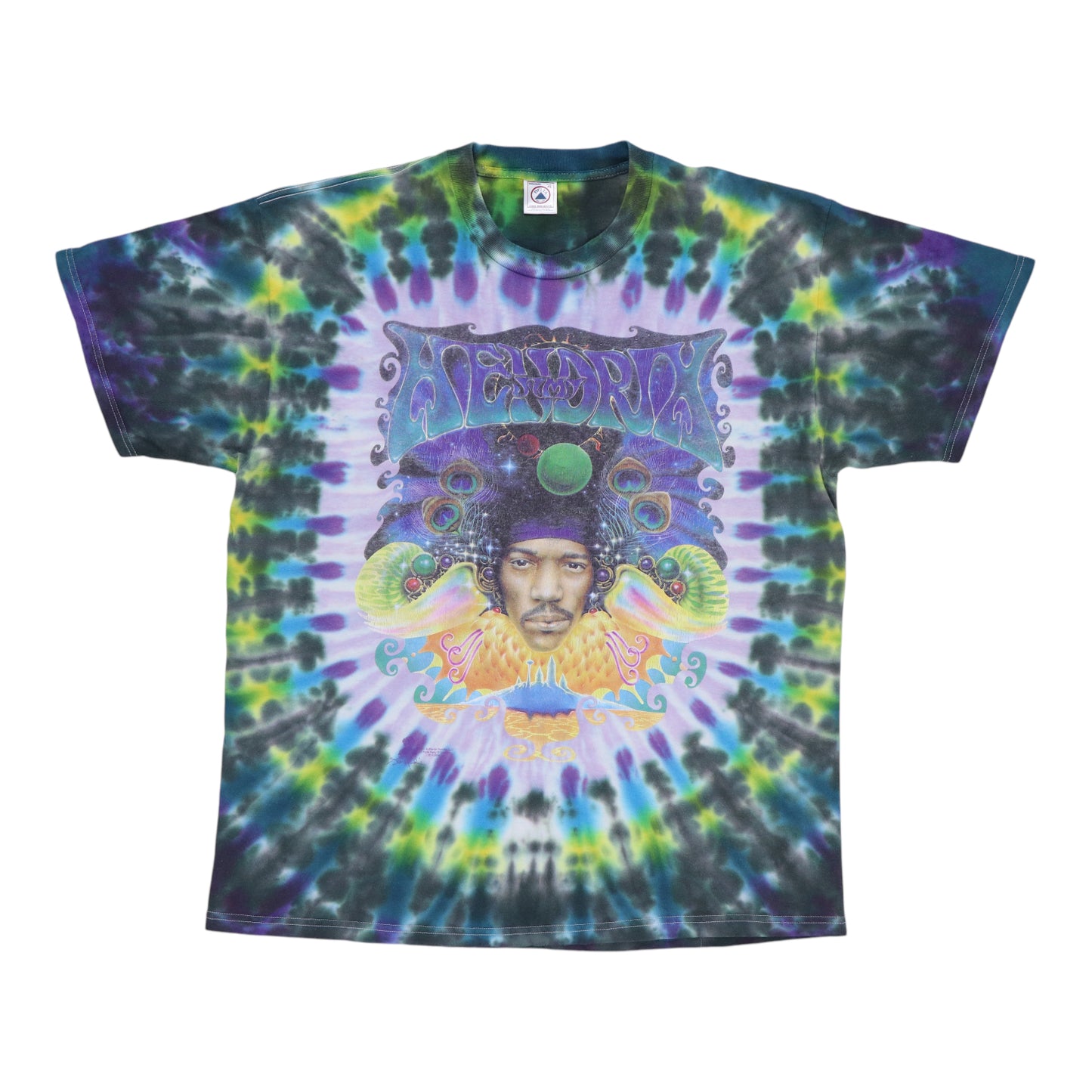 1997 Jimi Hendrix Tie Dye Shirt