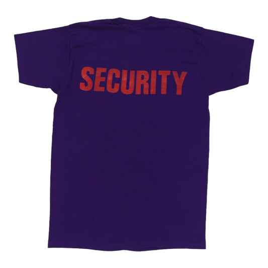 1982 Prince 1999 Security Tour Shirt Back