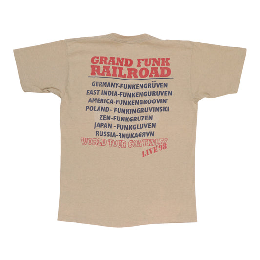 1998 Grand Funk Railroad Funkengruven Shirt Back