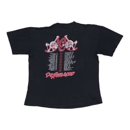 1990 Motley Crue Dr Feelgood Tour Shirt Back