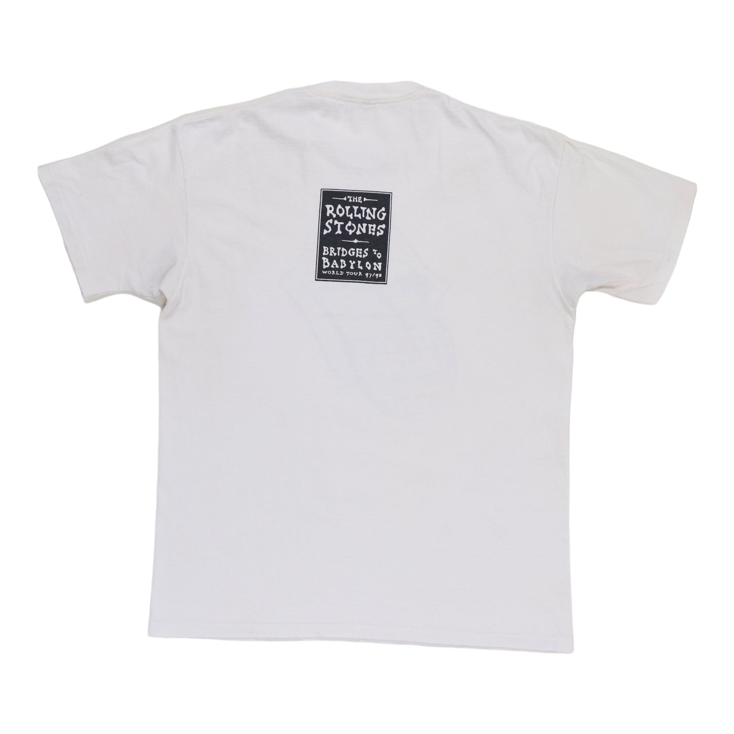 1997 Rolling Stones Bridges To Babylon Tour Shirt