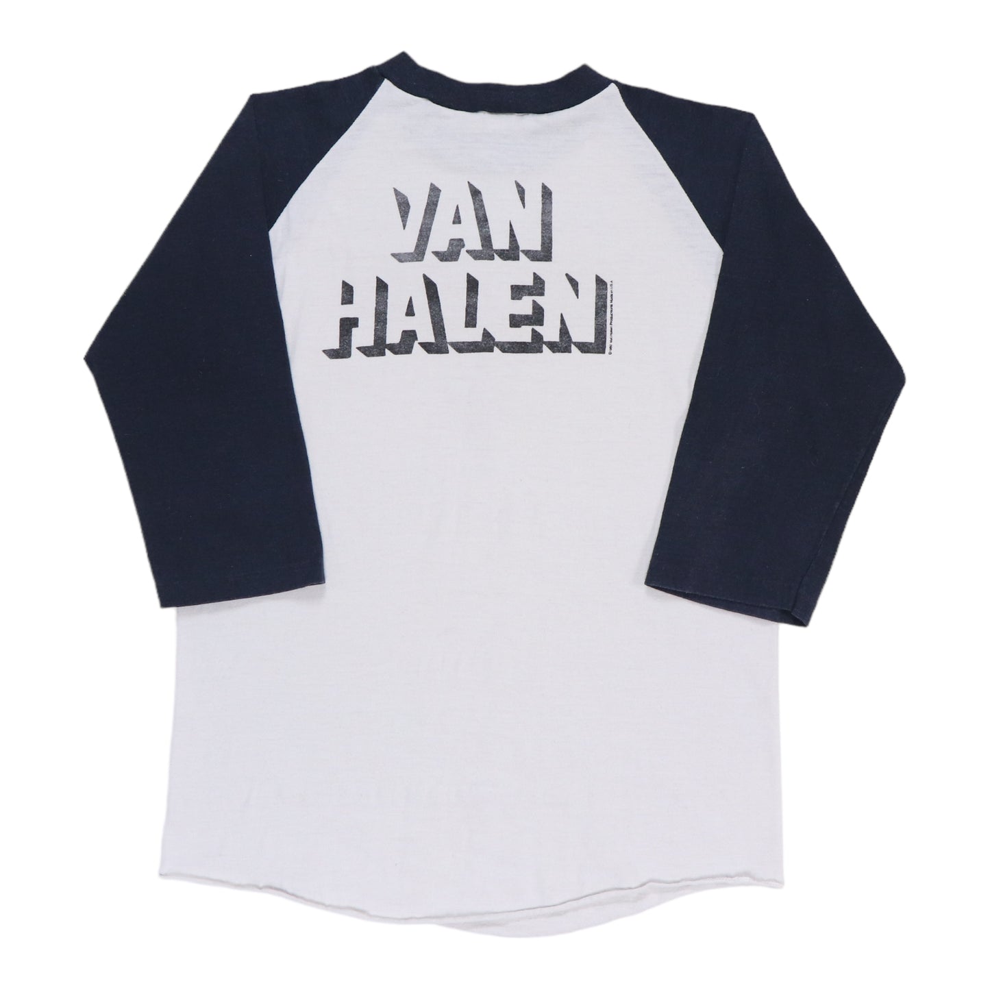 1980 Van Halen Invasion Tour Jersey Shirt