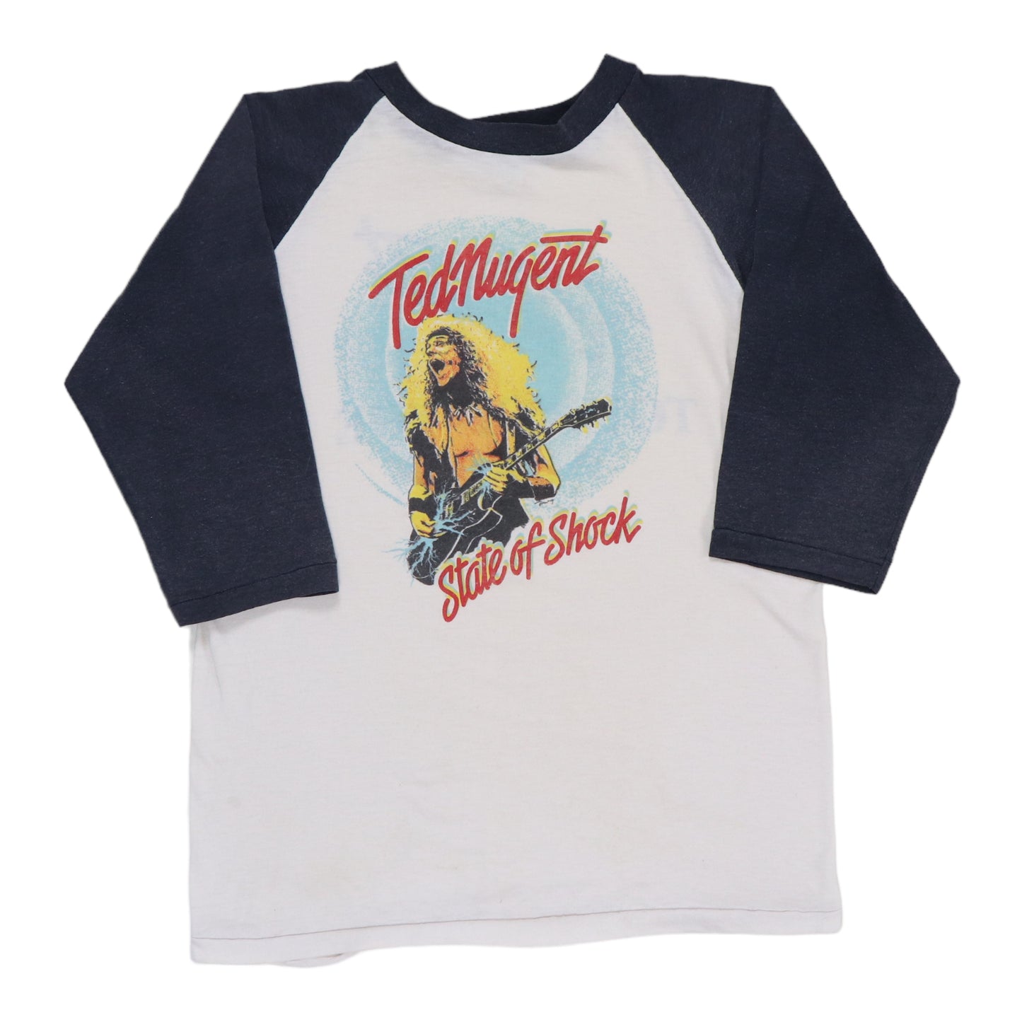 1979 Ted Nugent State Of Shock Tour Jersey Shirt