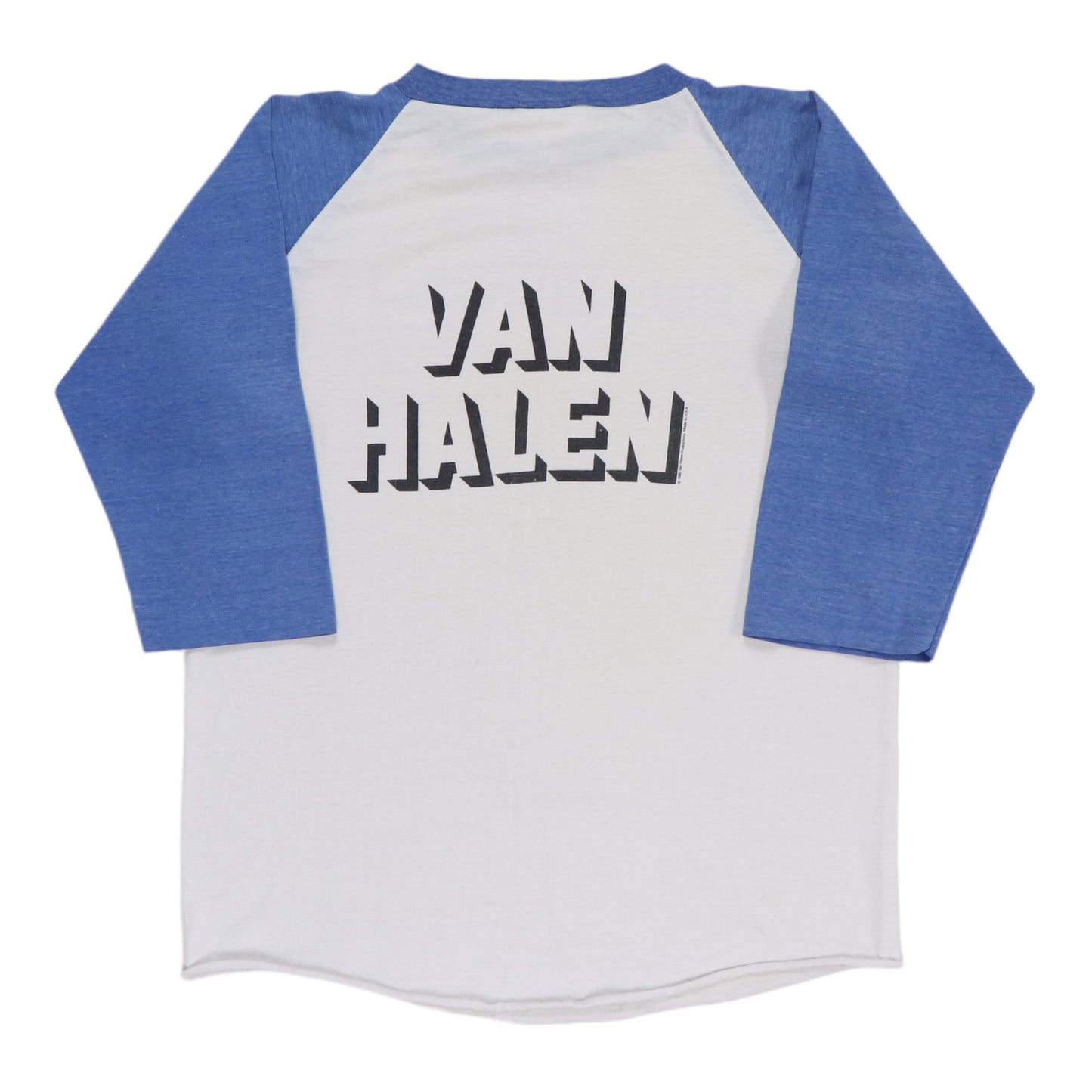 1980 Van Halen Invasion Tour Jersey Shirt