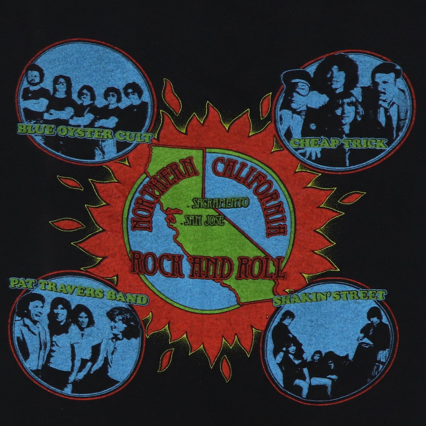 1979 Northern California Rock & Roll Festival Shirt