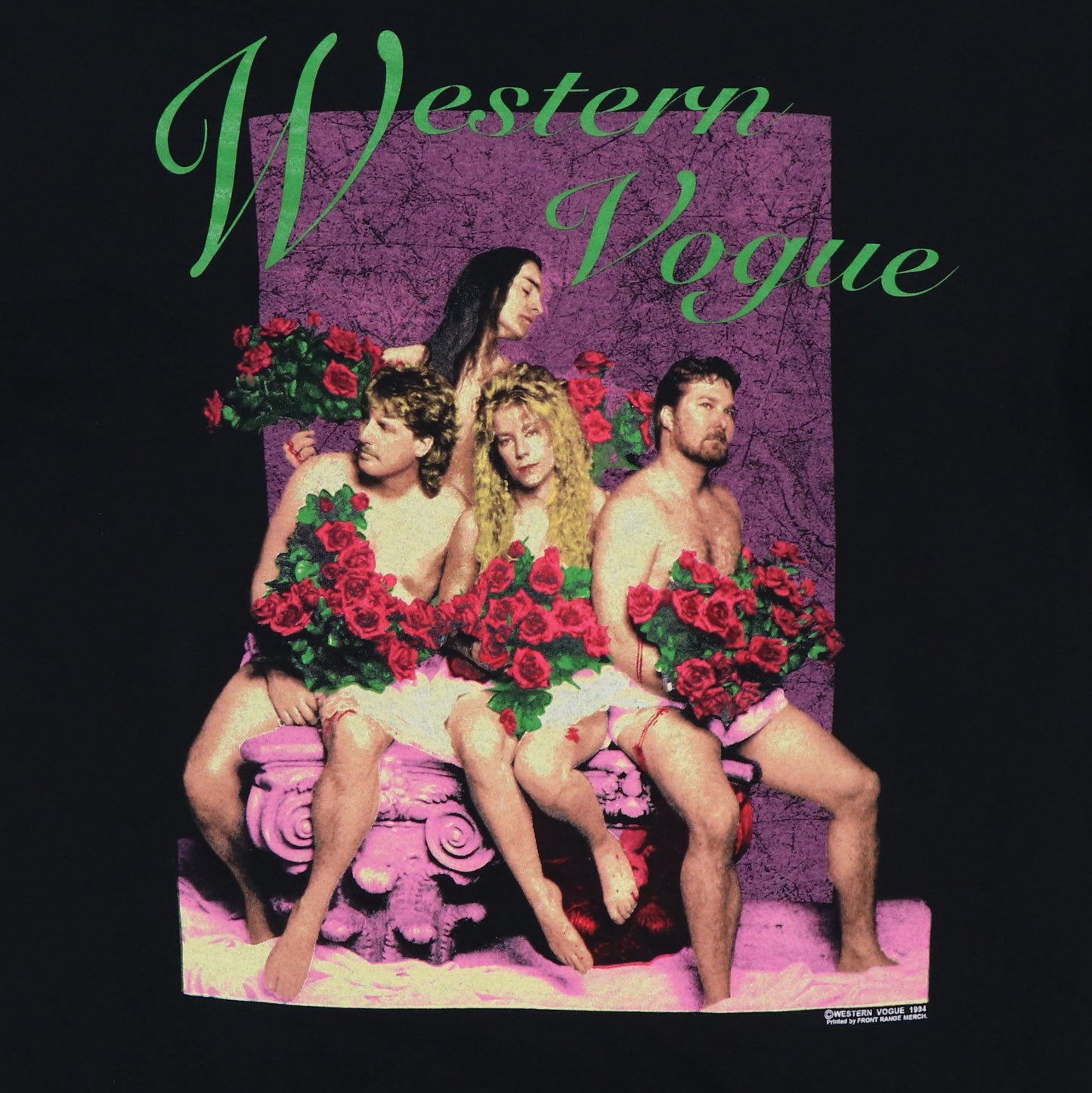 1994 Western Vogue Any Place Tour Shirt