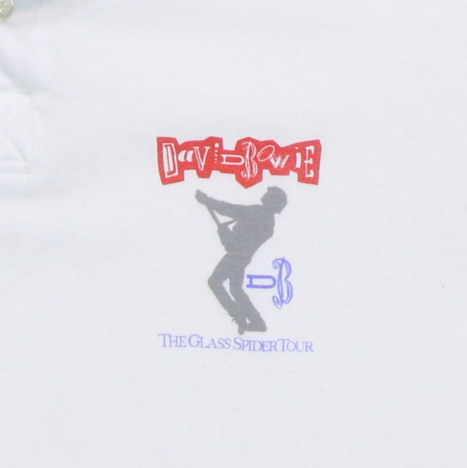 1987 David Bowie The Glass Spider Tour Crew Shirt