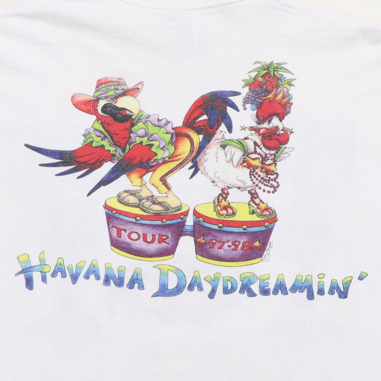 1997 Jimmy Buffett Havana Daydreamin Tour Shirt