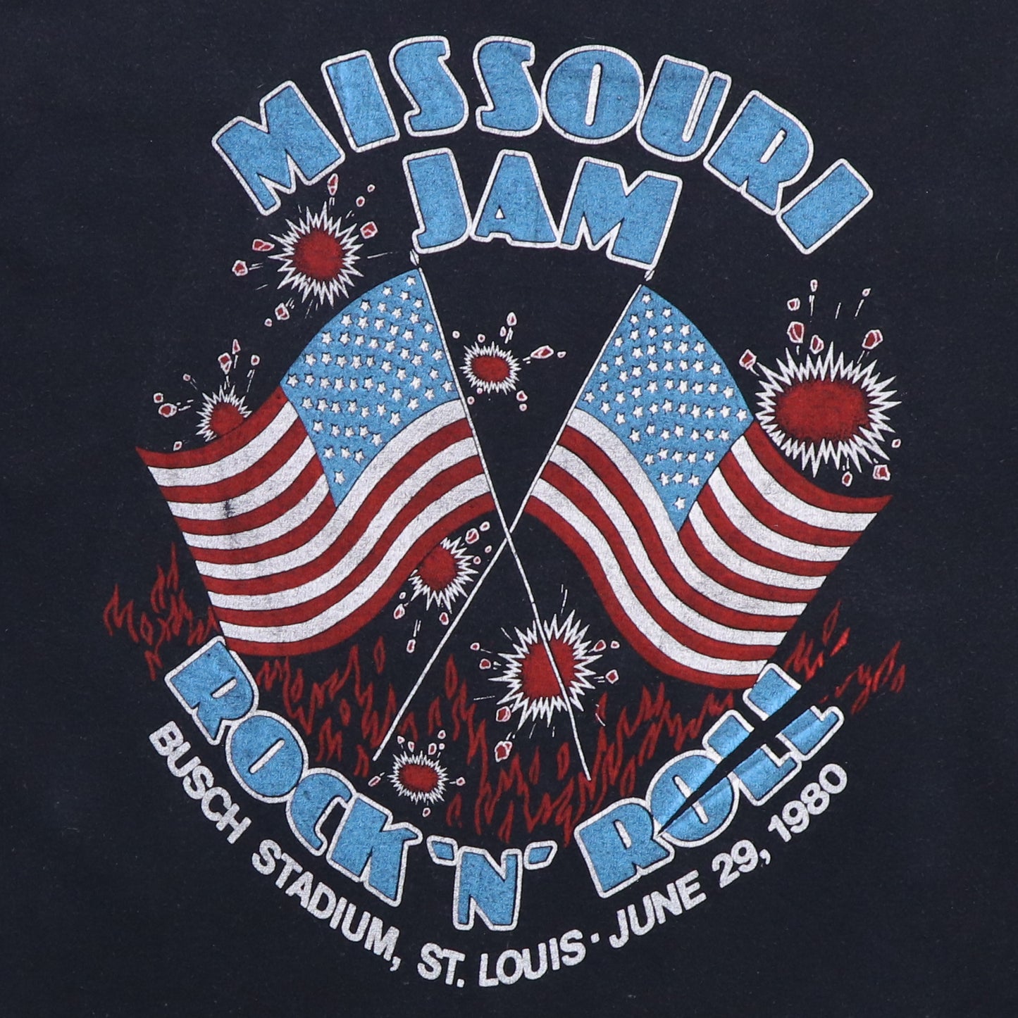 1980 Journey Missouri Jam Concert Shirt