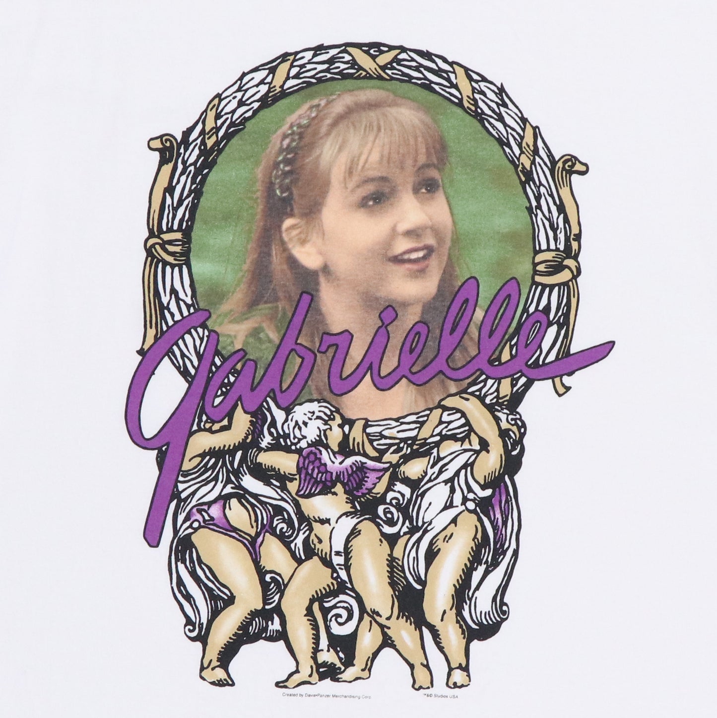 1990s Gabrielle Xena Warrior Princess Shirt Detail