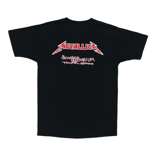 2000 Metallica Upstaging Crew Tour Shirt Back