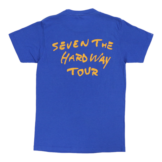 1985 Pat Benatar Seven The Hard Way Tour Shirt Back