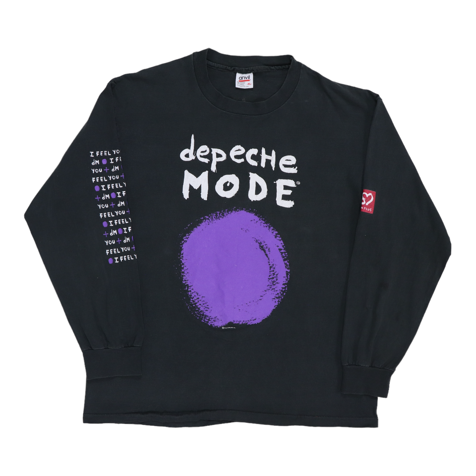 1997 Depeche Mode Long Sleeve Shirt | Authentic Vintage Tee – WyCo