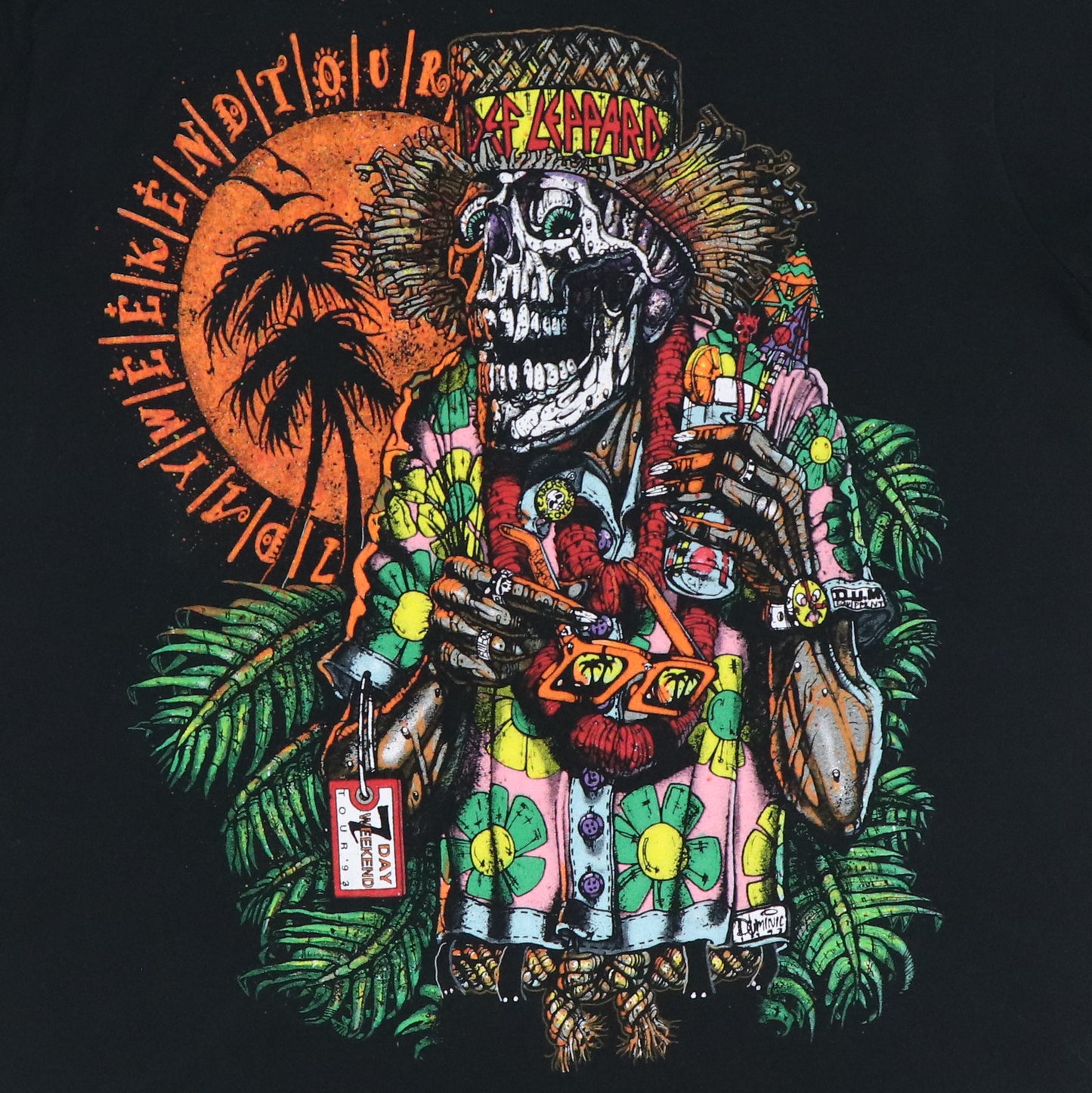 1993 Def Leppard Summer Tour Shirt