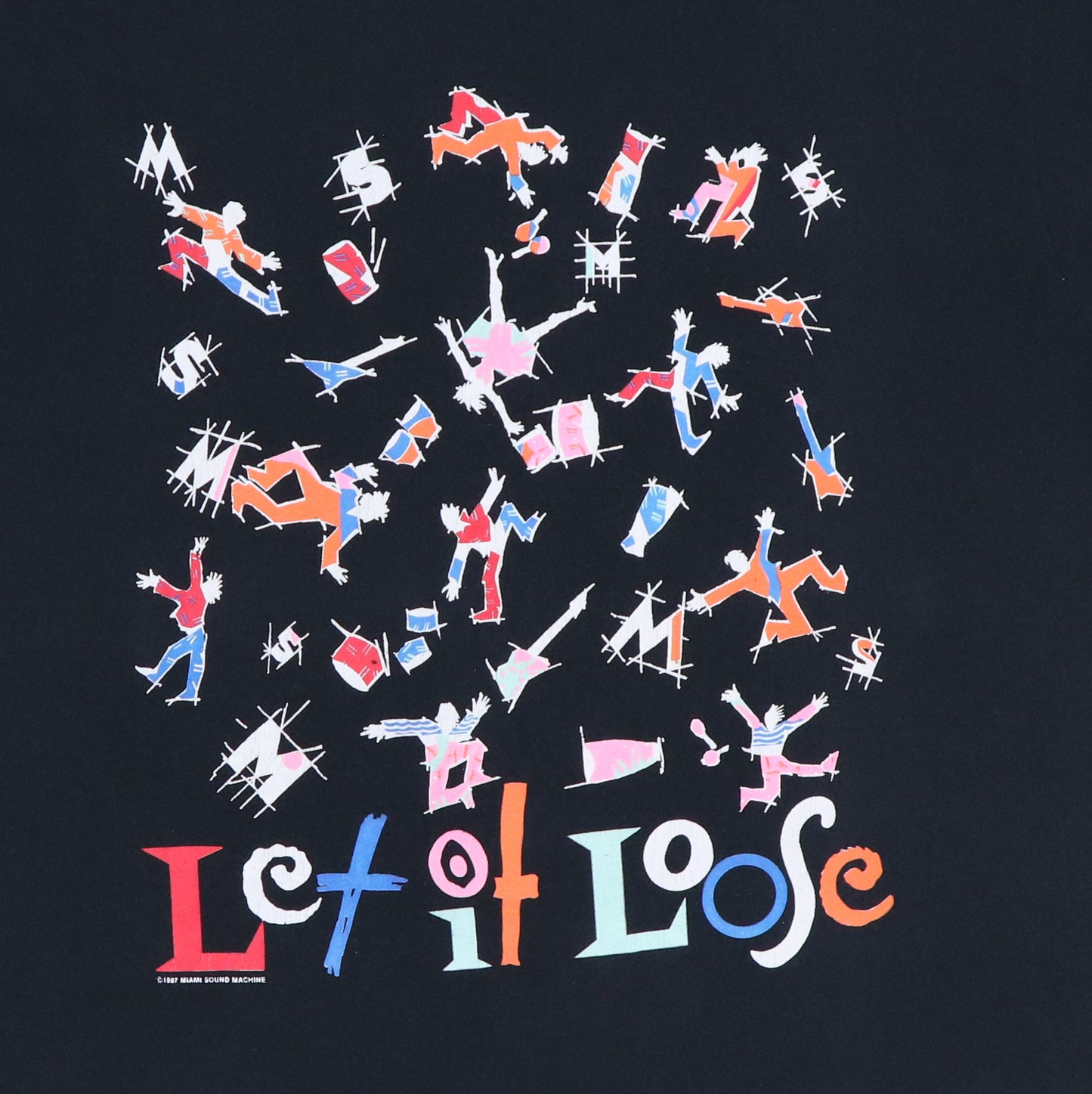 1987 Gloria Estefan Let It Loose Tour Shirt