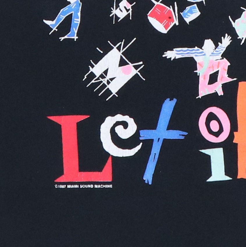 1987 Gloria Estefan Let It Loose Tour Shirt