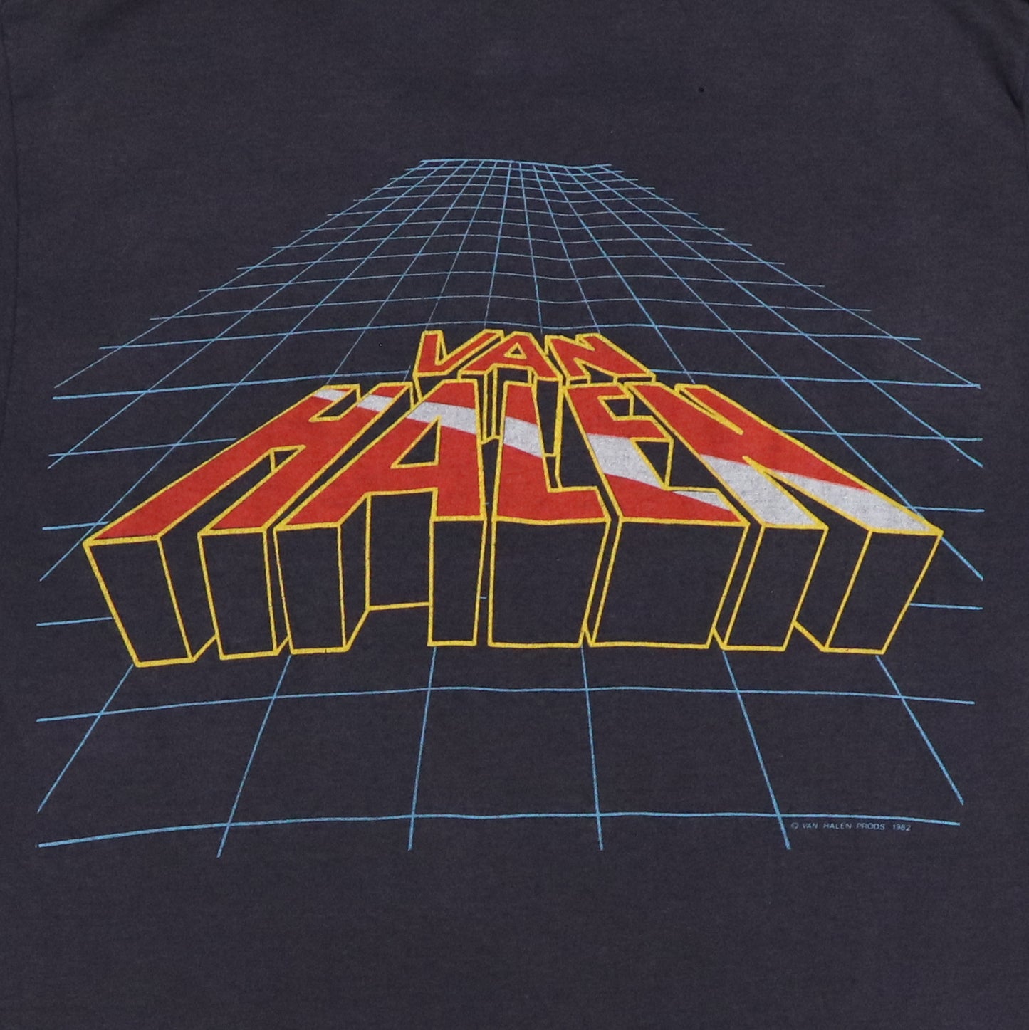 1982 Van Halen Diver Down Tour Shirt