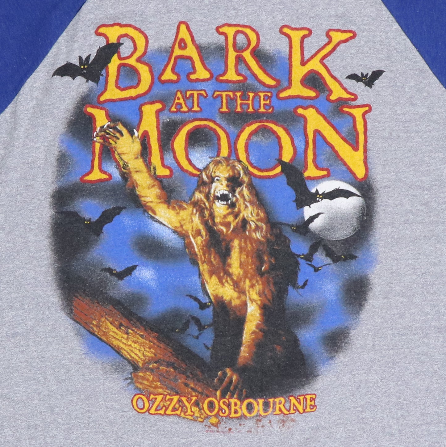 1983 Ozzy Osbourne Bark At The Moon Jersey Shirt