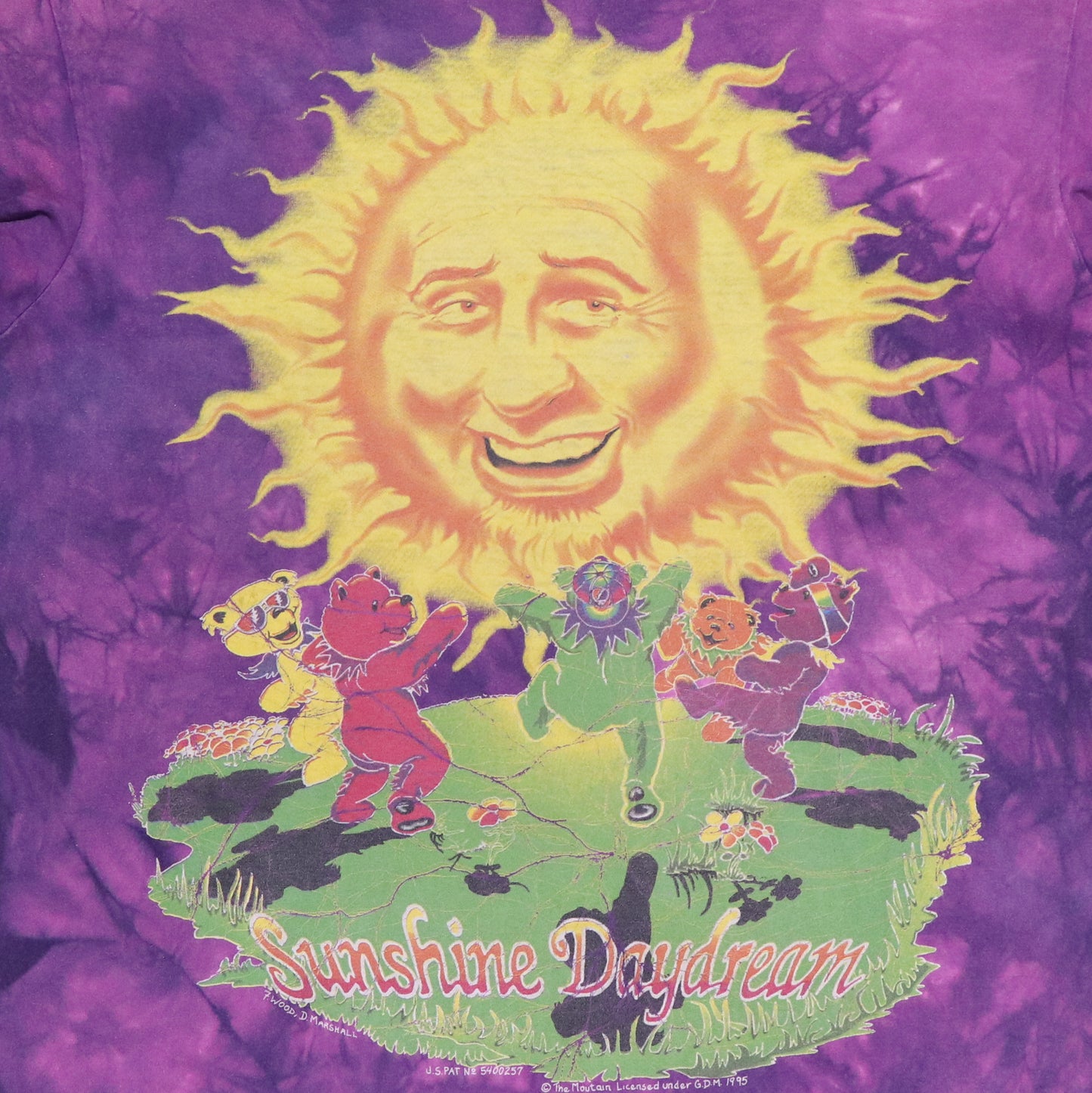 1995 Grateful Dead Sunshine Daydream Tie Dye Shirt