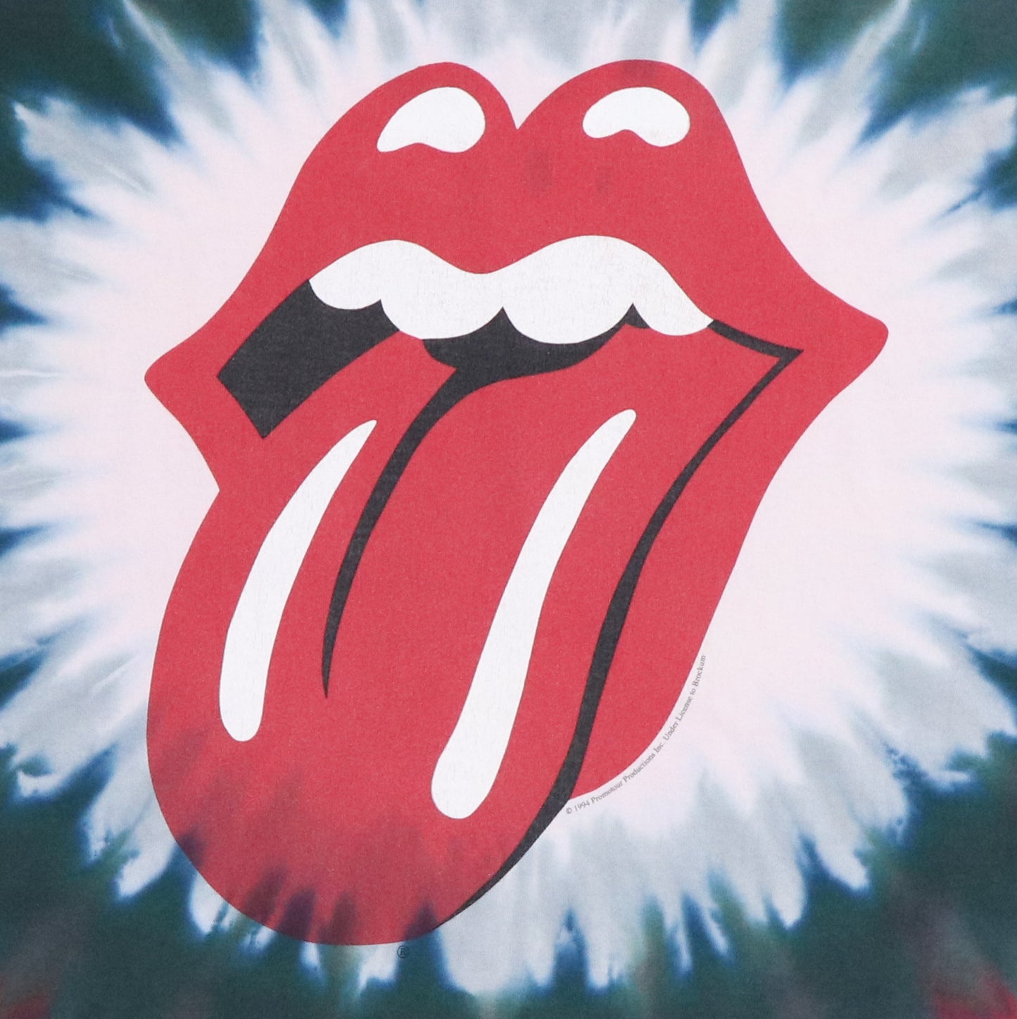 1994 Rolling Stones Tie Dye Shirt