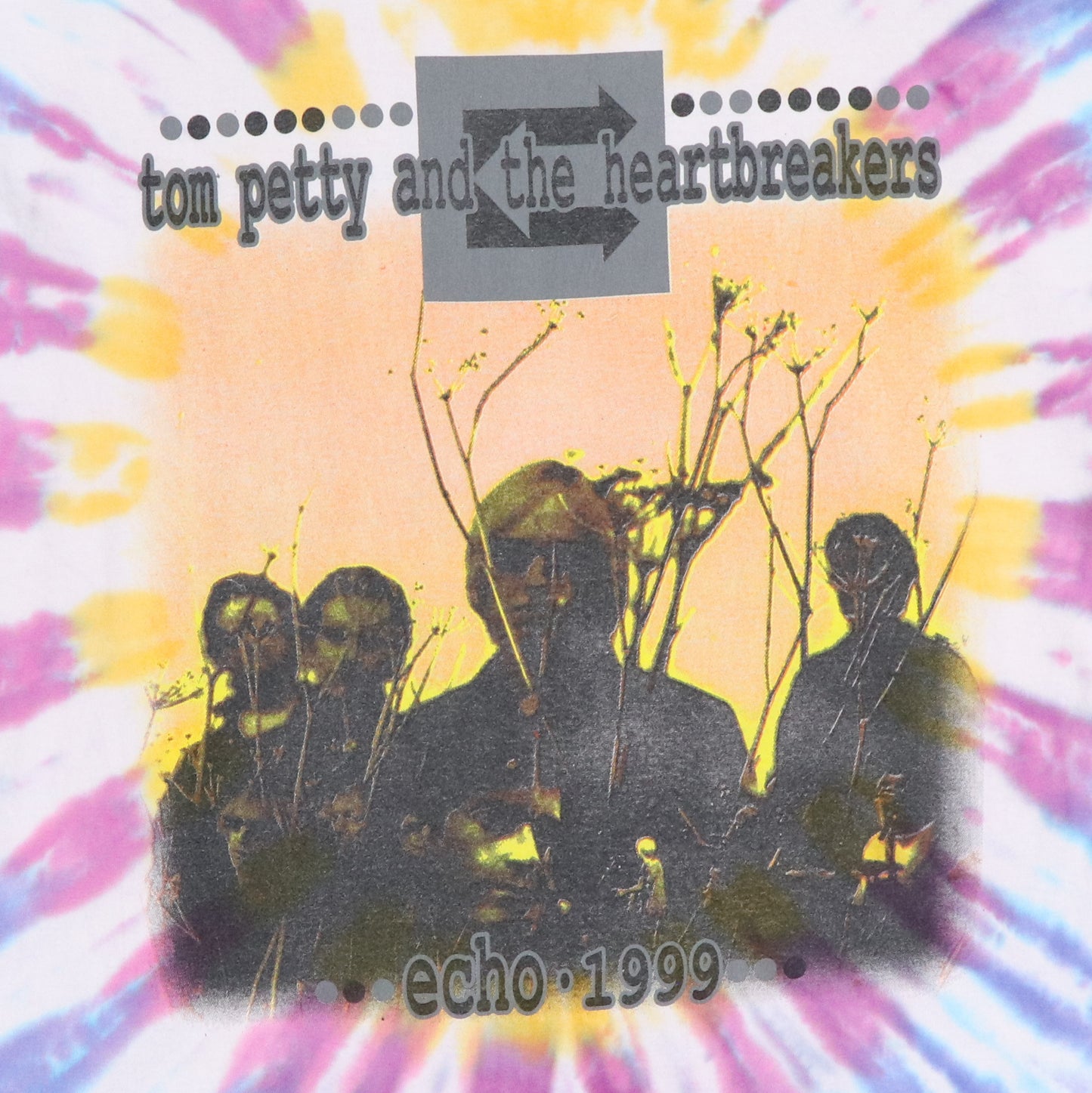 1999 Tom Petty Echo Tour Tie Dye Shirt