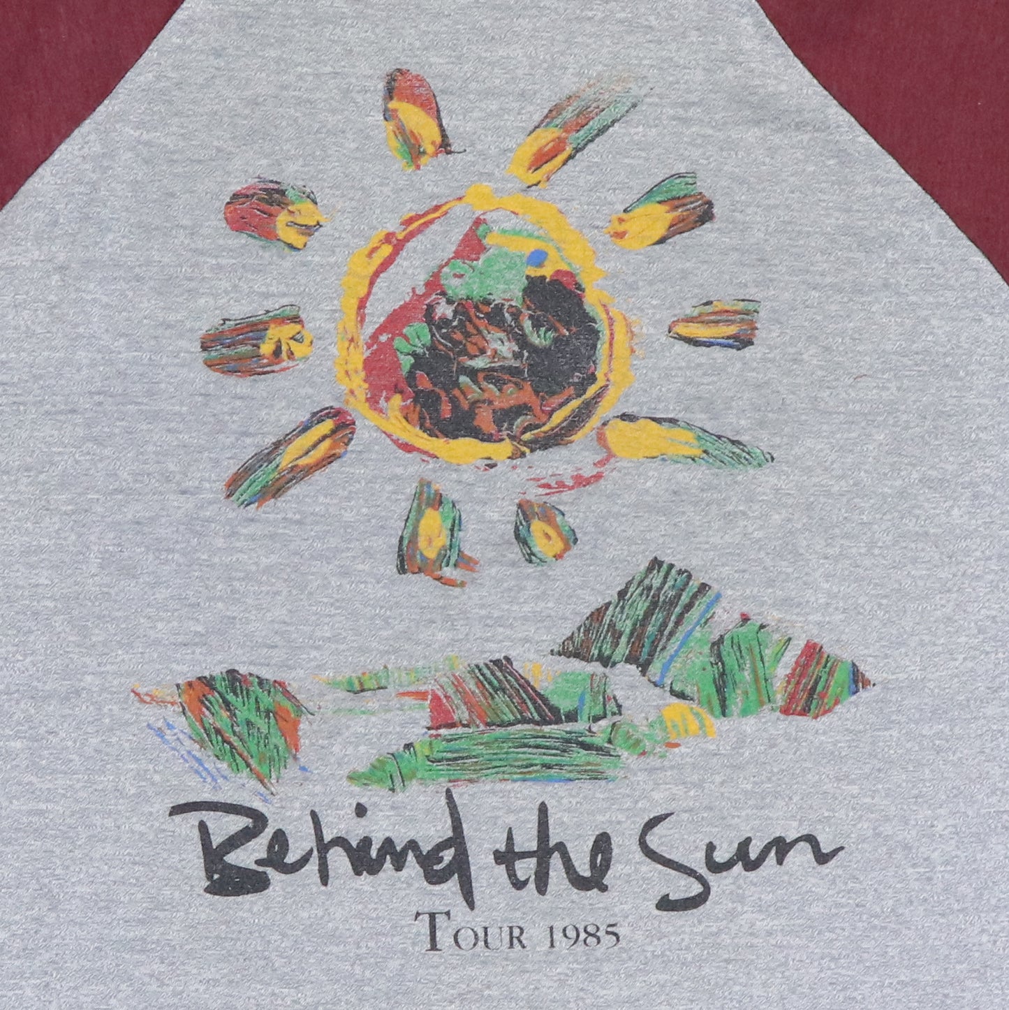 1985 Eric Clapton Behind The Sun Tour Jersey Shirt