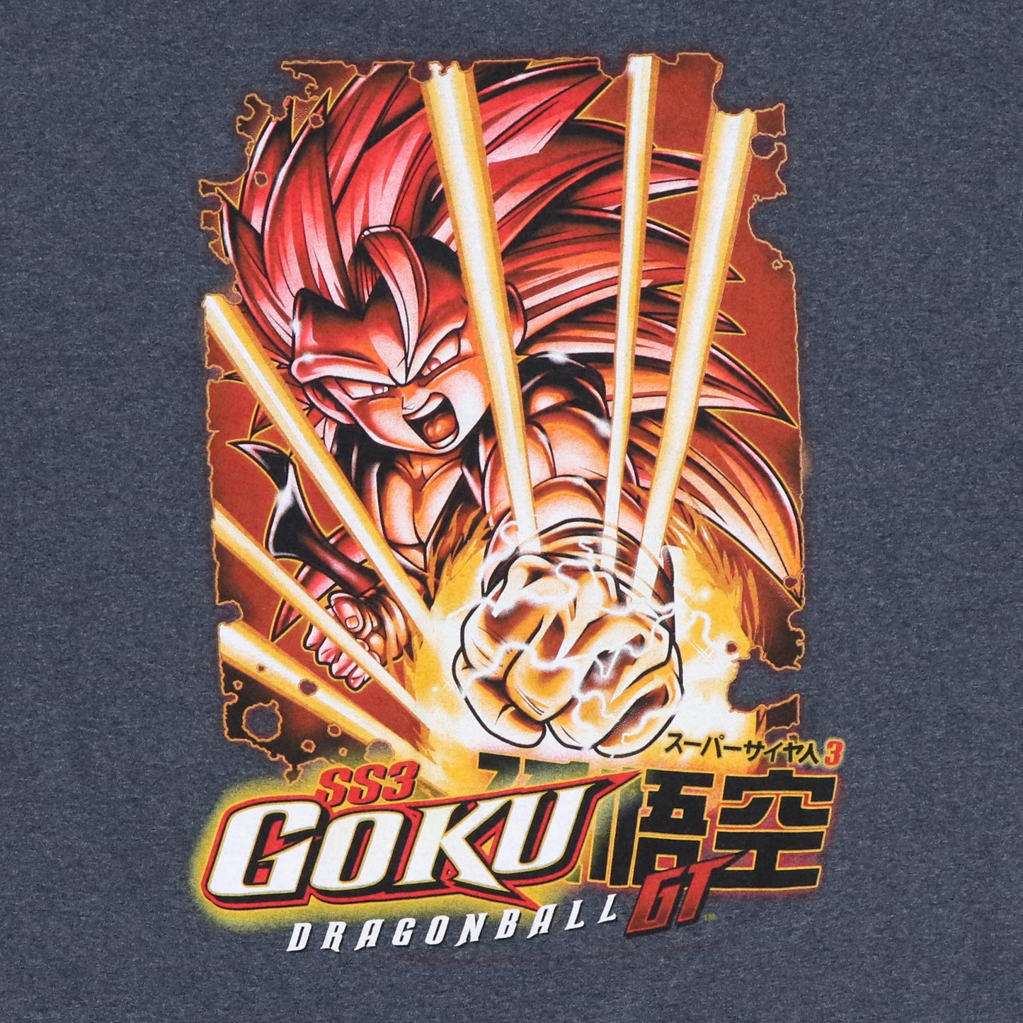 2003 Dragon Ball Z GT SS3 Goku Shirt