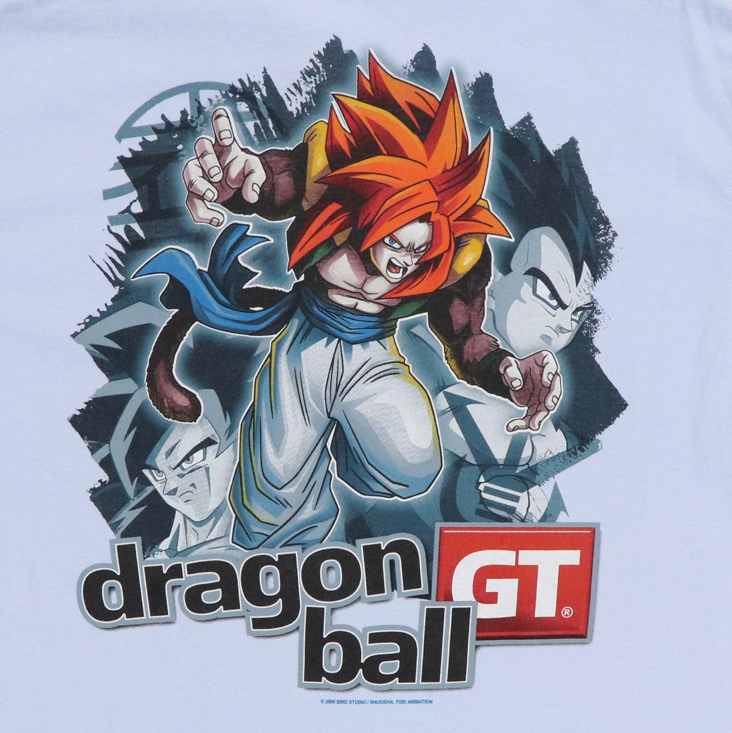 2005 Dragon Ball Z GT Super Saiyan 4 Gogeta Shirt