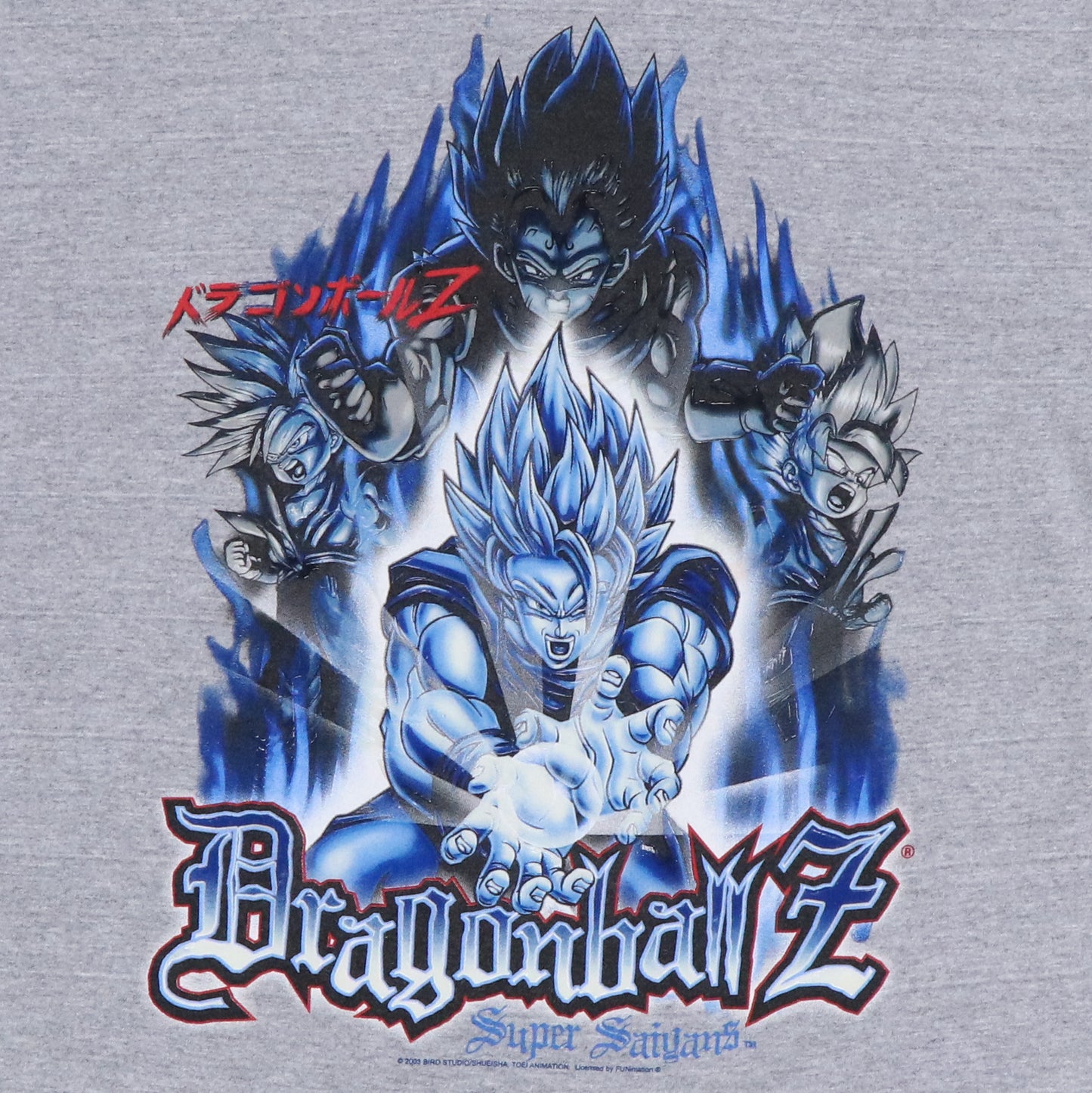 2003 Dragon Ball Z Super Saiyans Youth Shirt