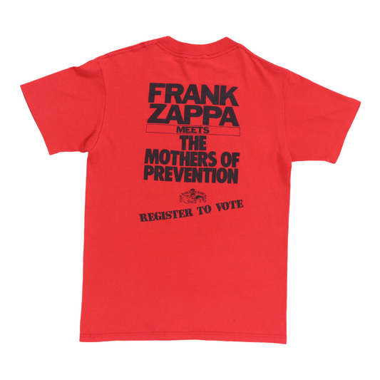 1985 Frank Zappa Porn Wars Shirt Back