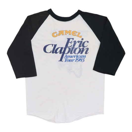 1983 Eric Clapton Tour Jersey Shirt Back