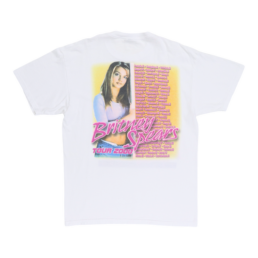 2000 Britney Spears Tour Shirt Back