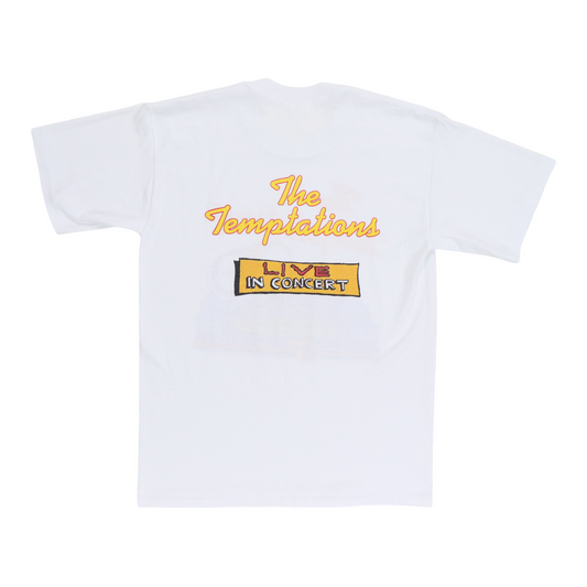 1988 The Temptations Live In Concert Shirt Back