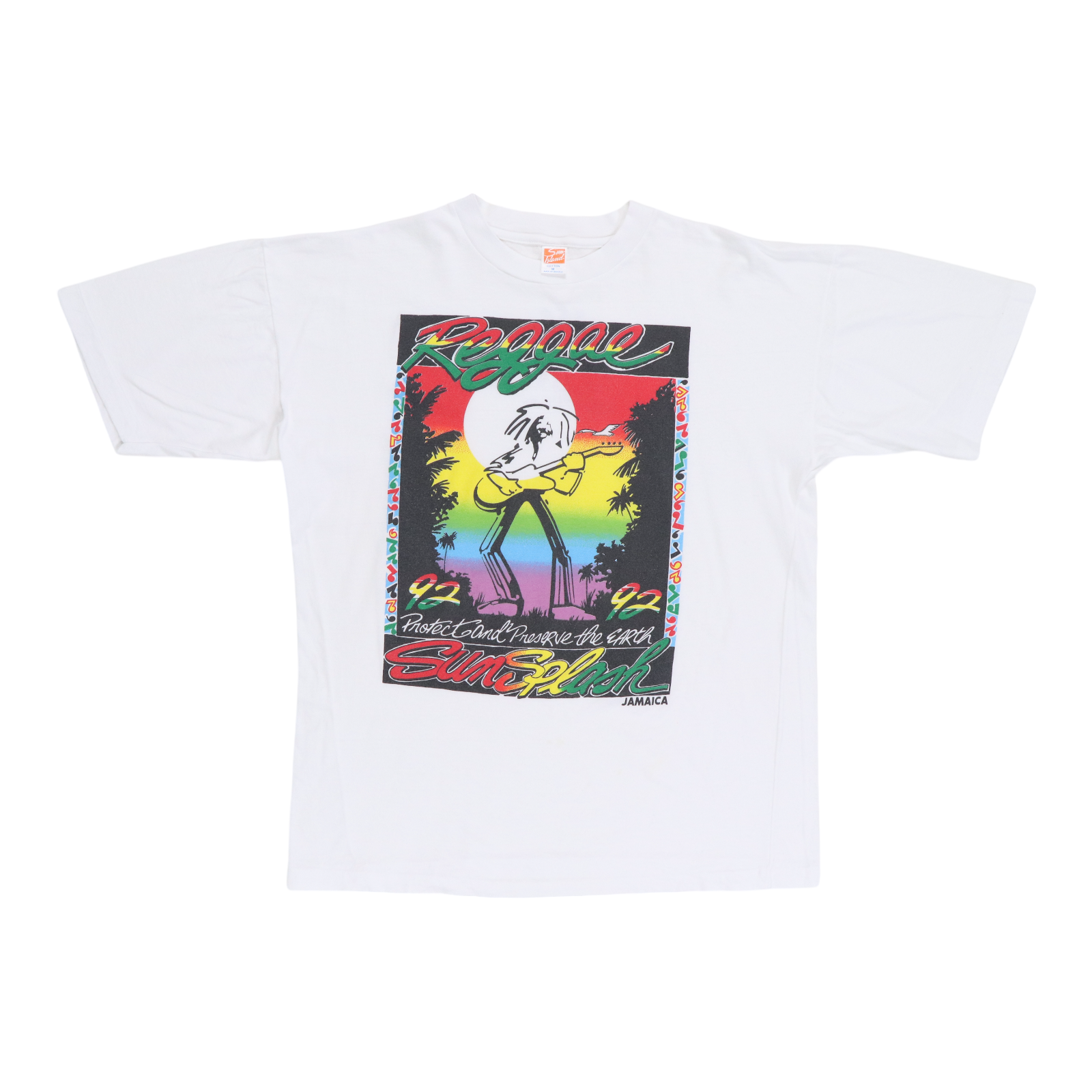 1992 Reggae Sunsplash 15th Anniversary Shirt | Authentic Vintage