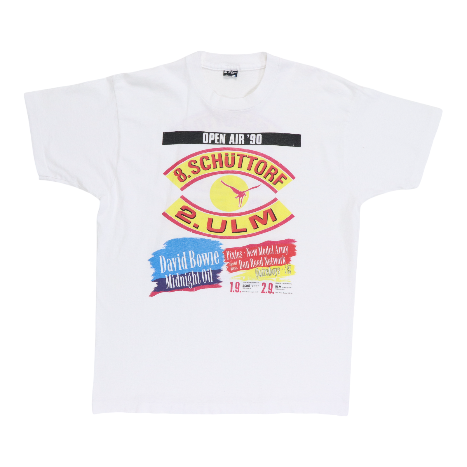 1990 Open Air Festival Shirt | Authentic Vintage Tee – WyCo Vintage